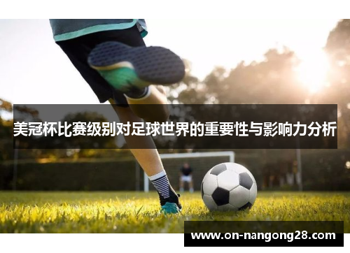 美冠杯比赛级别对足球世界的重要性与影响力分析